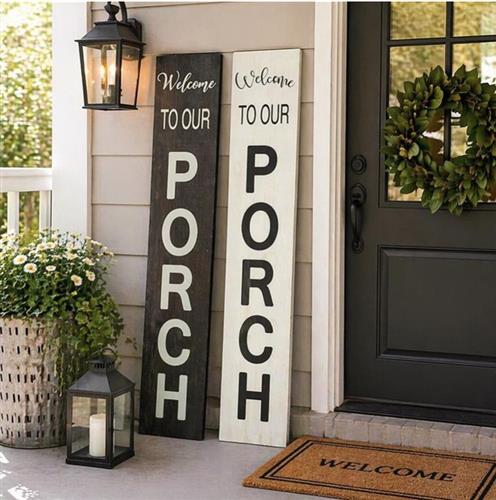 Porch Signs