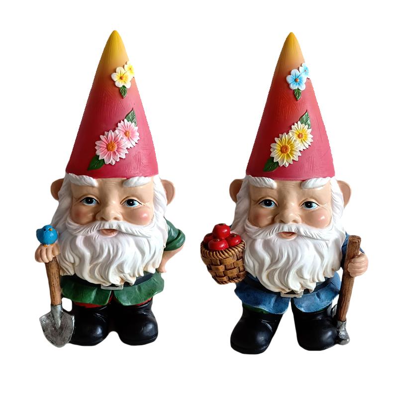 2 asst Solar Gnomes