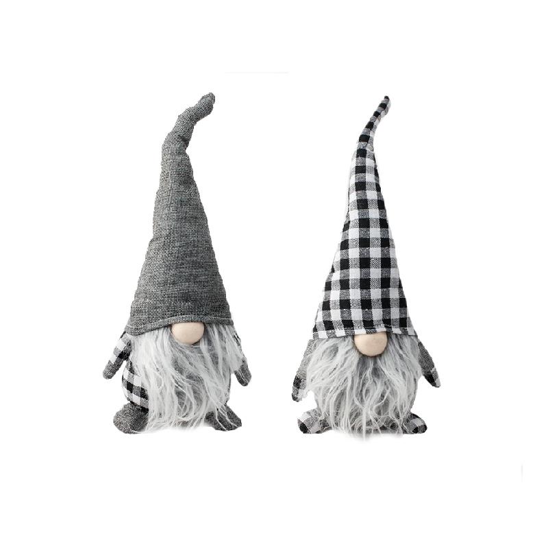 2 Asst. Grey Gnomes Sml
