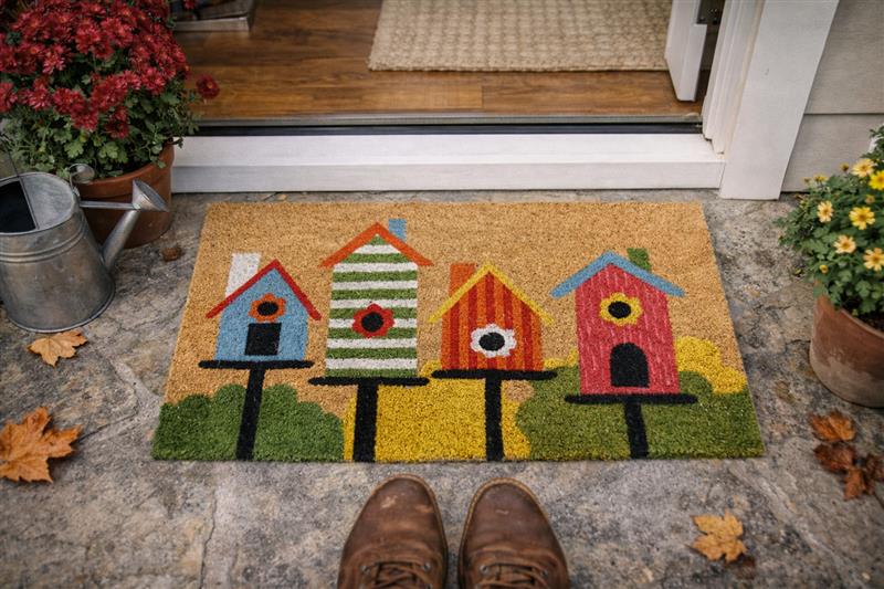 Birdhouse DoorMat