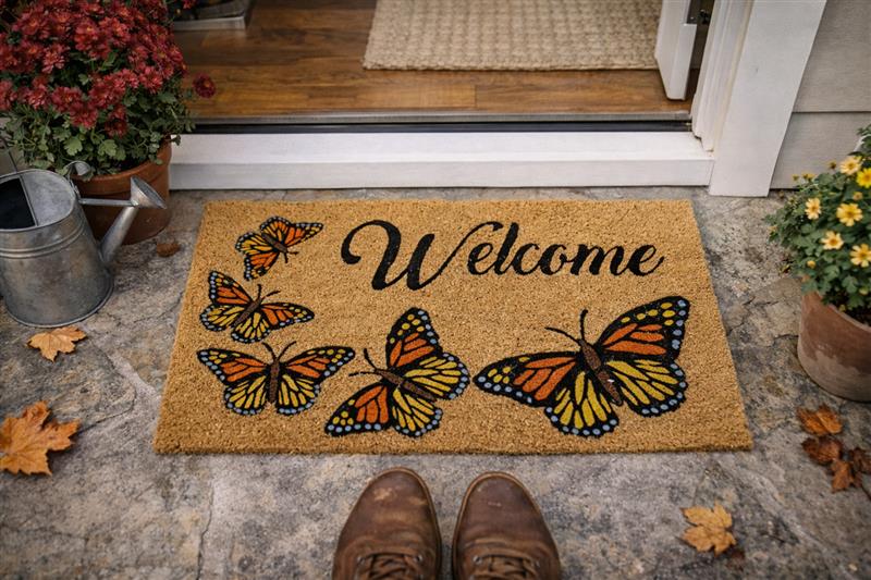Monarch Welcome DoorMat
