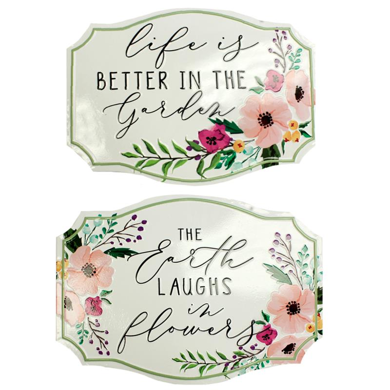 Floral Signs 2 Assorted
