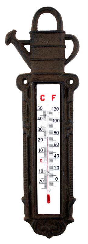 Cast Iron Thermometer =