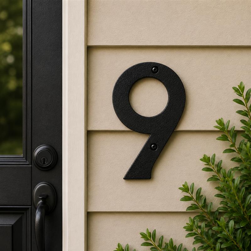 Cast Iron Number 9