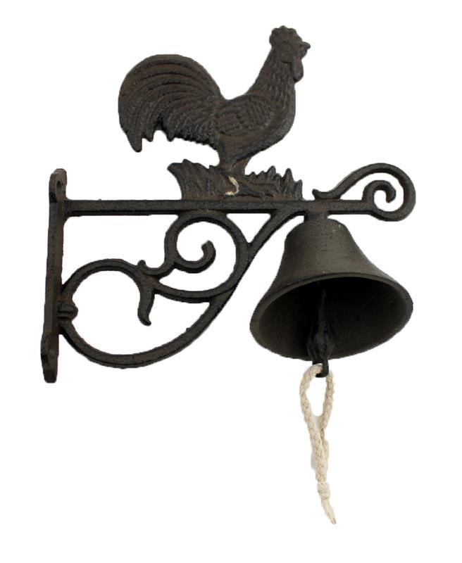 Cast Iron Rooster Bell