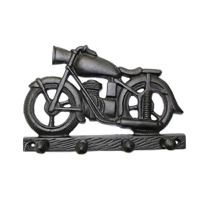 Cast Iron Motorcycle Keyrack
