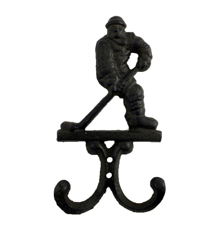 Cast Iron Hockey Double Hook