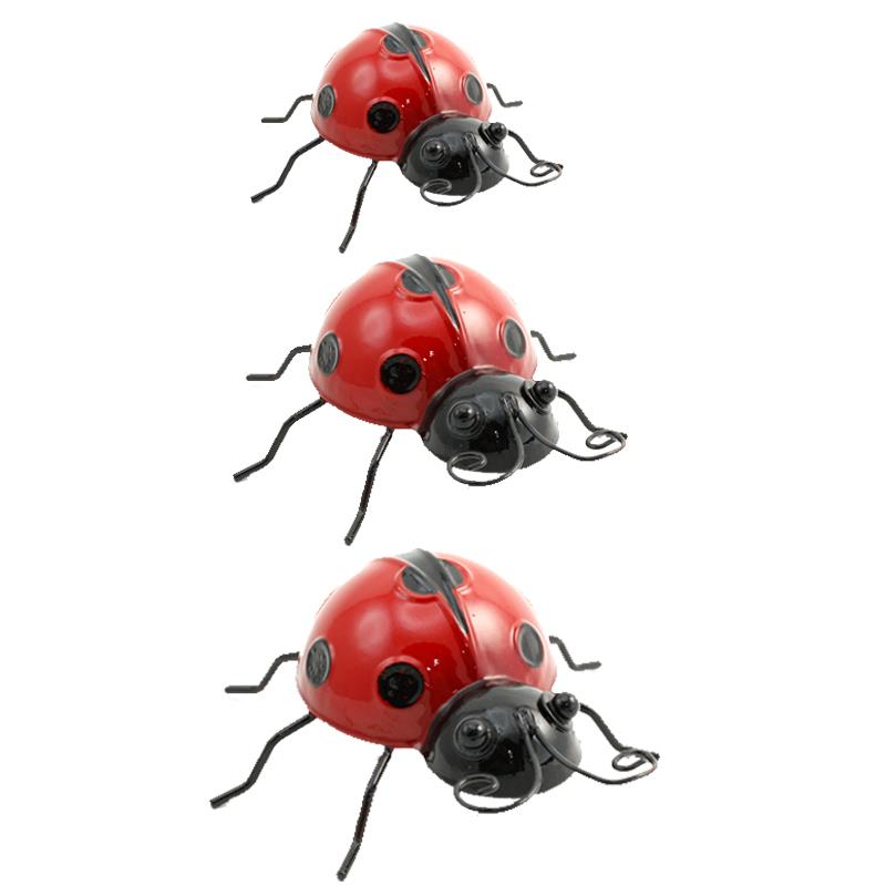 Set of 3 Ladybugs