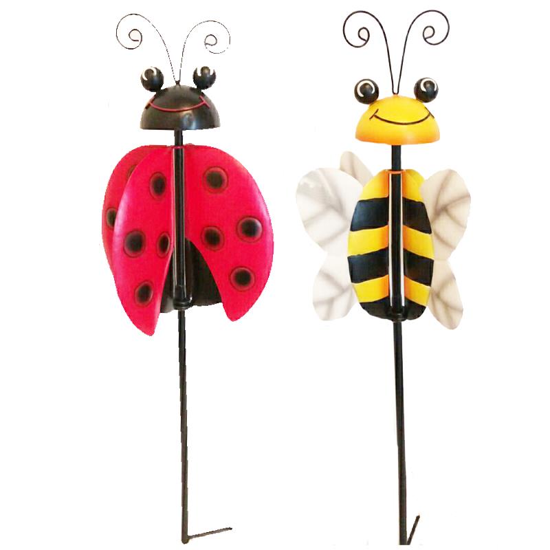 2 Asst. Ladybug/Bee Spinners