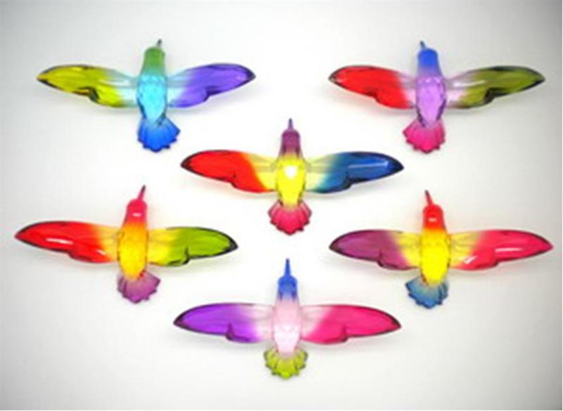 6 Asst. Hummingbird Suncatcher