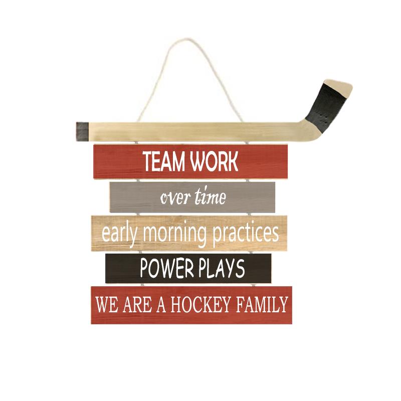 Hockey Wall Plaque