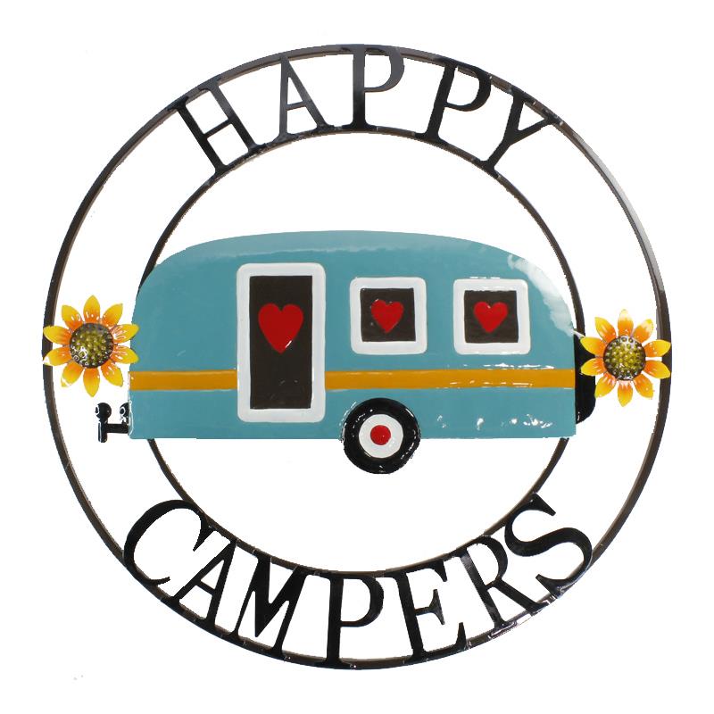 Happy Camper Circle          #