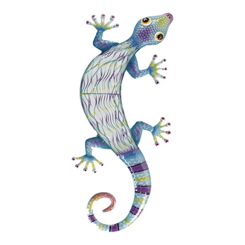 Gecko Wall Art-Blue