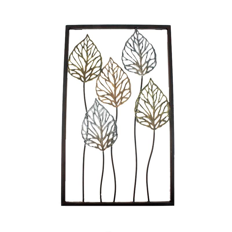 Leaf Wall Art Plaque -