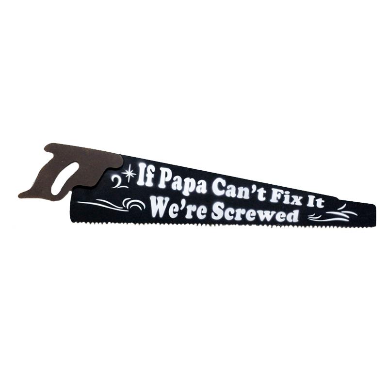 Saw  Plaque - If Papa Can't
