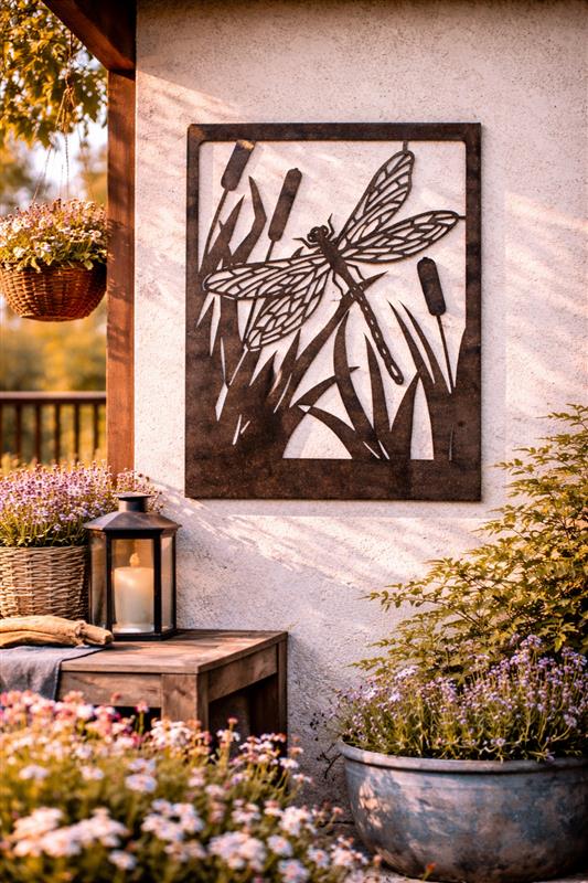 Dragonfly Window Decor       #