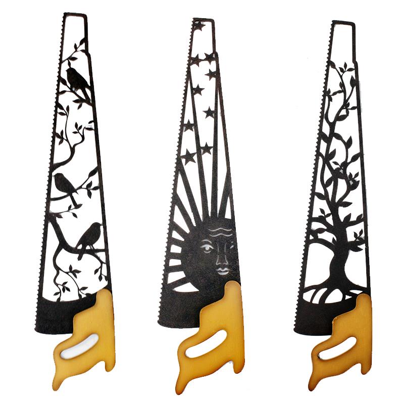 3 Asst. Saw Wall Decor