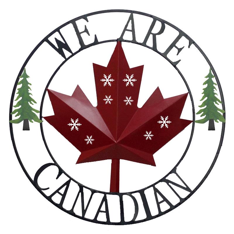 Winter We Are Canadian Circle