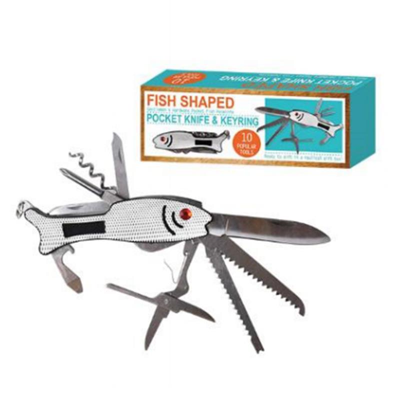 Fish Shaped Pocket Knife
