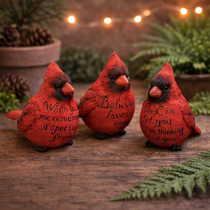 3 Asst. Love Is Near Cardinal