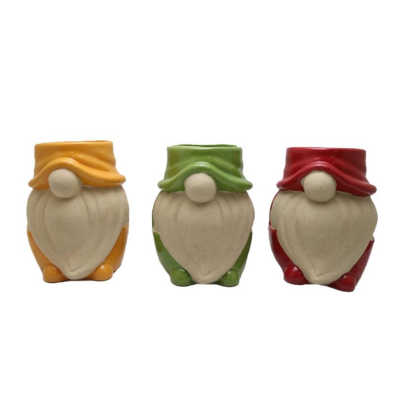 Gnome Planters 3  Asst.