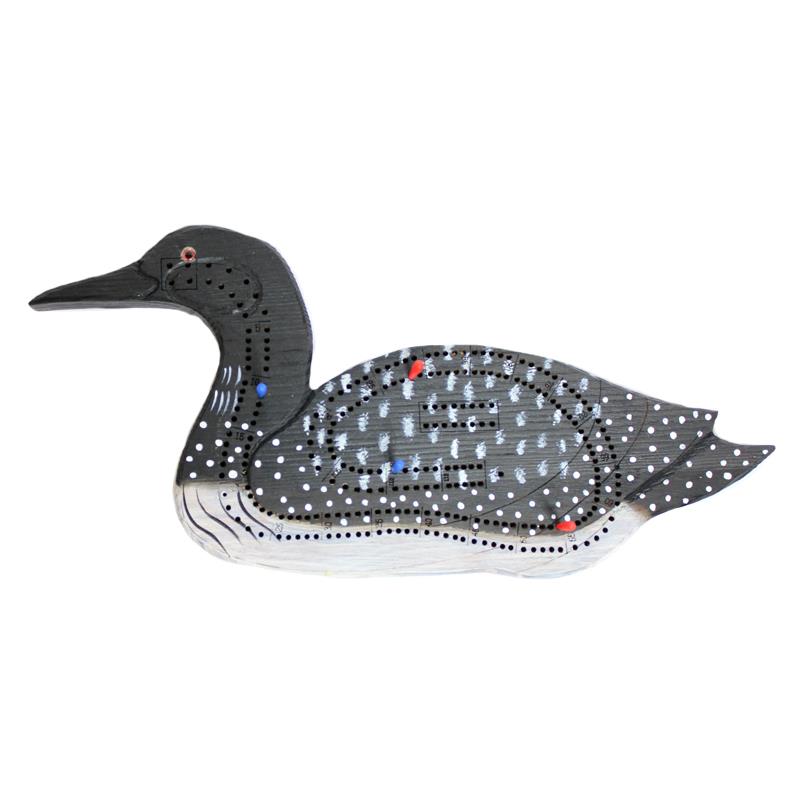 Loon Cribbage Board