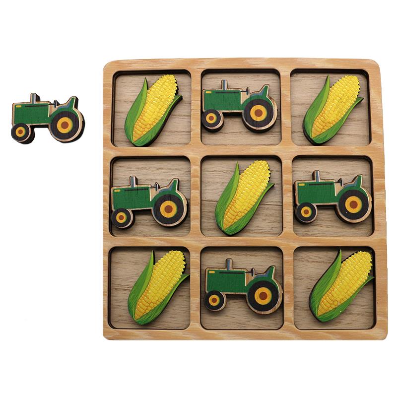 Farm Tic Tac Toe Set