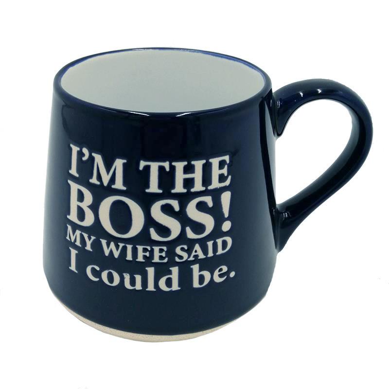 Fat Bottom Mug - I'm The Boss