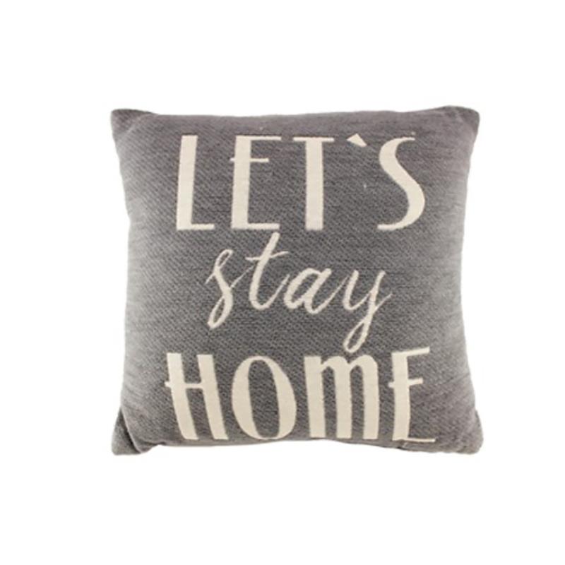 Let's Stay Home Pillow