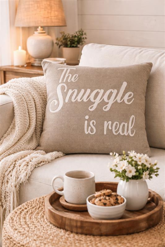 Snuggle is Real Pillow