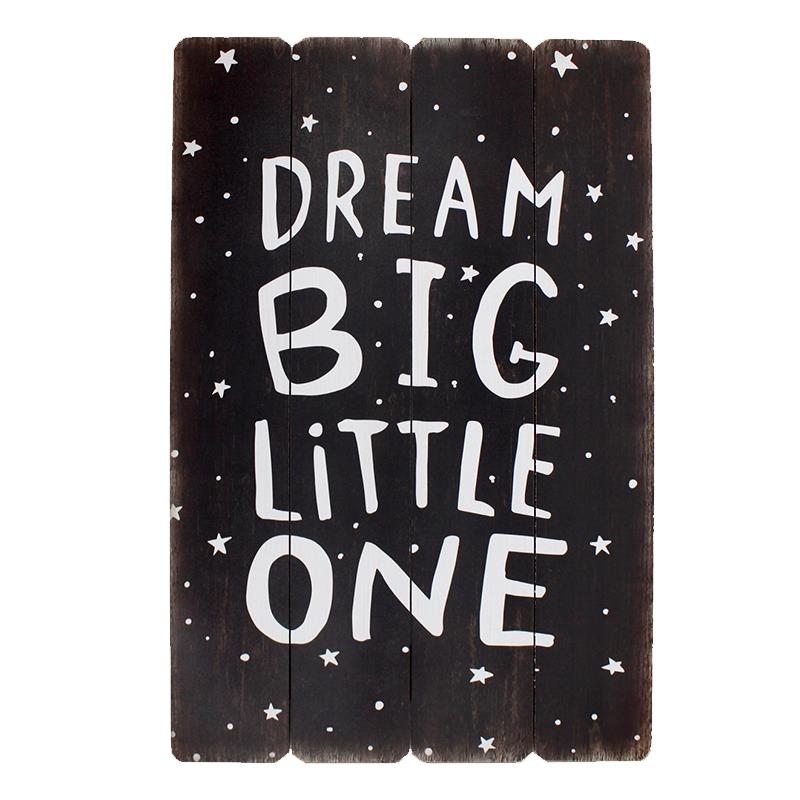Dream Big Wall Plaque