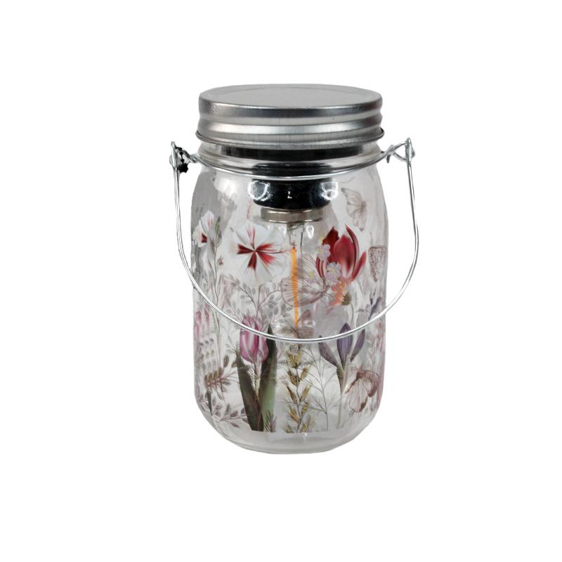 LED Floral Jar Small
