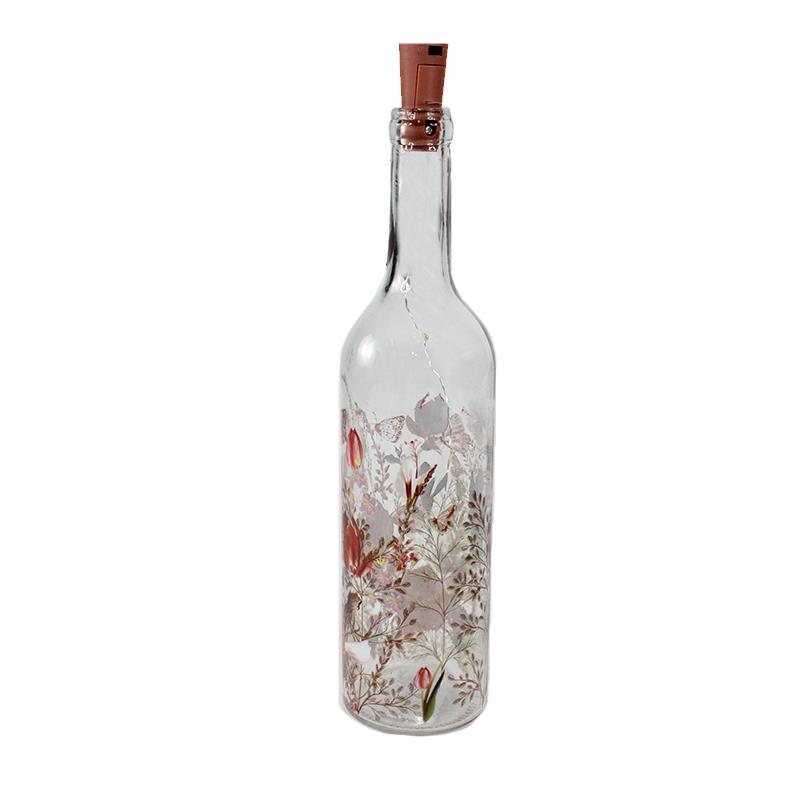 LED Floral Bottles