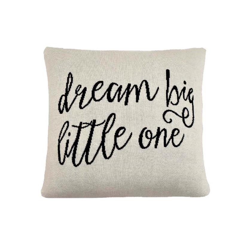 Dream Big Knit Pillow