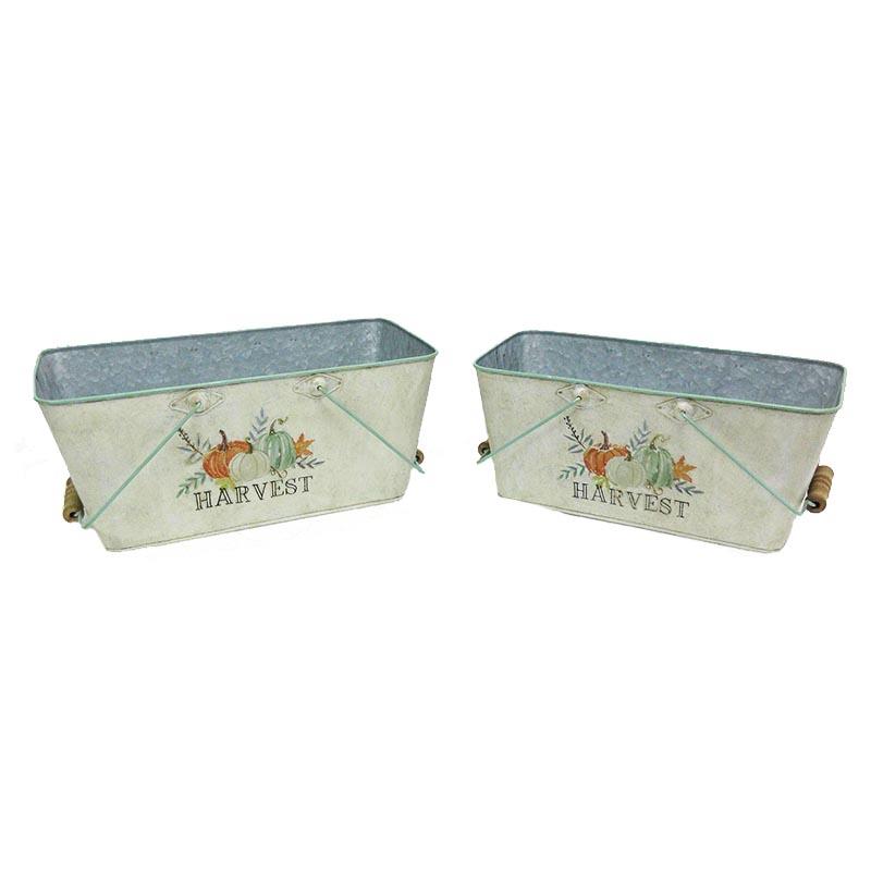 Set of 2 Harvest Planters
