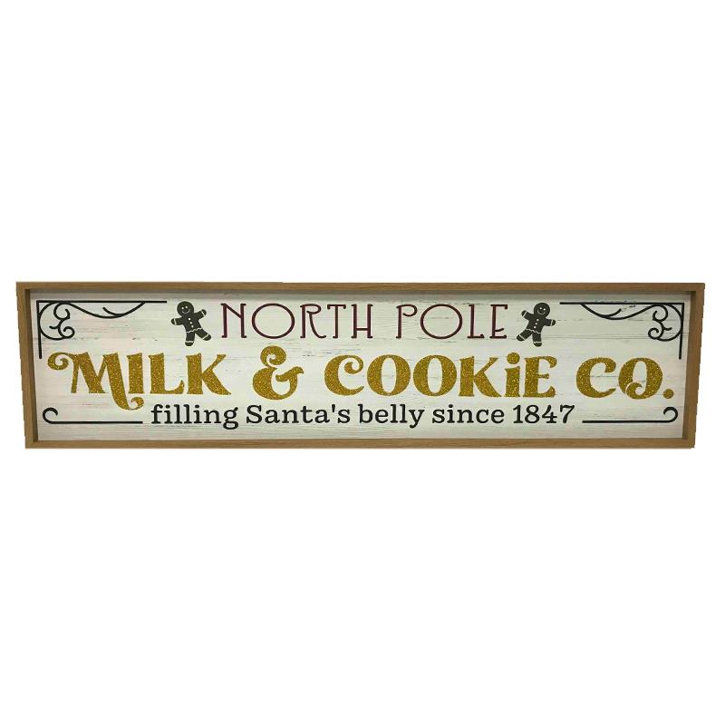 North Pole Wall Plaque