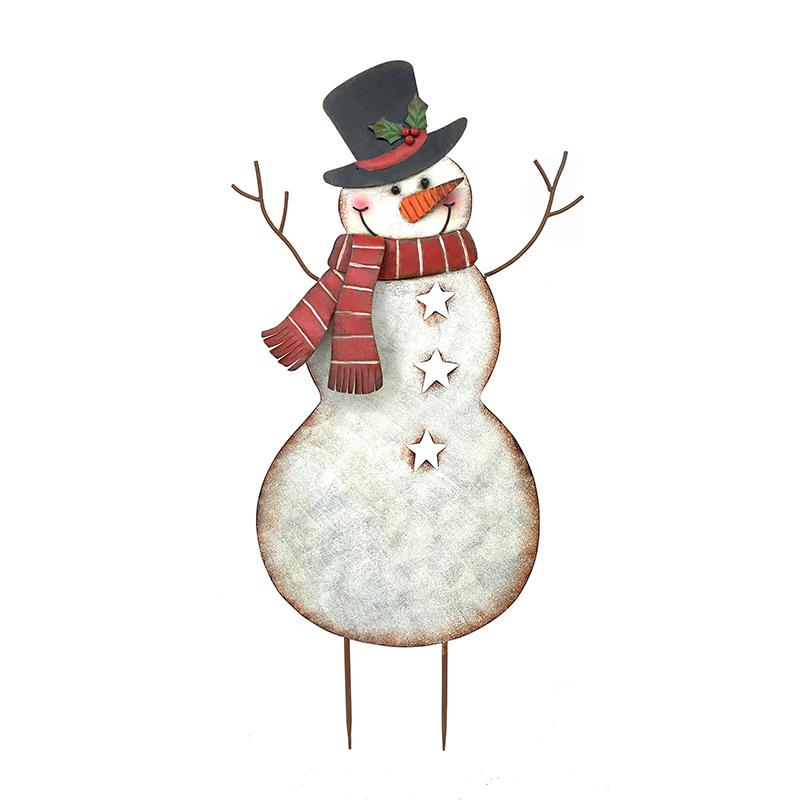 Snowman Stake