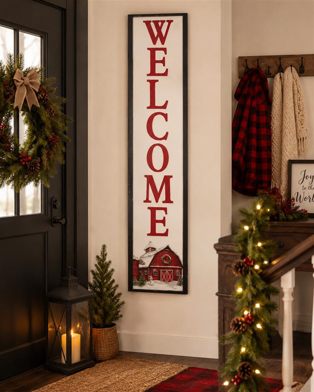 Welcome Wall Plaque