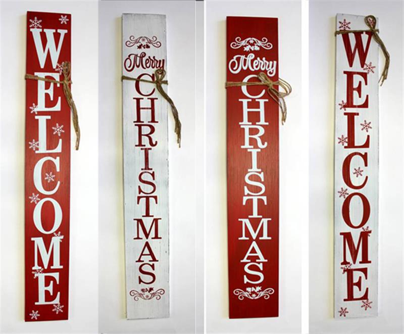 2 Asst. Porch Signs
