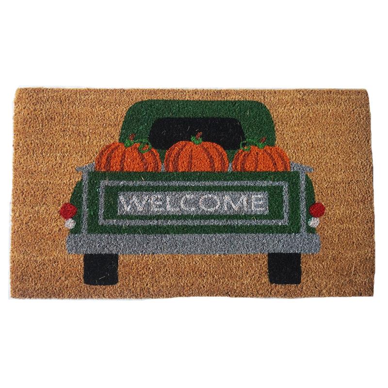 Welcome Pumpkin Doormat
