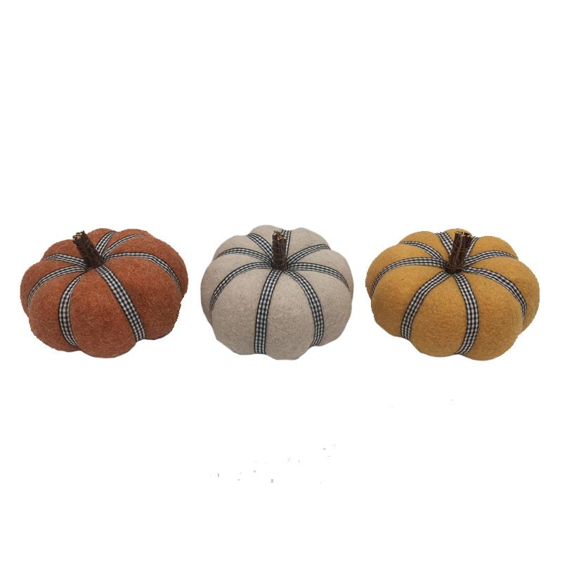 3 Asst. Pumpkins