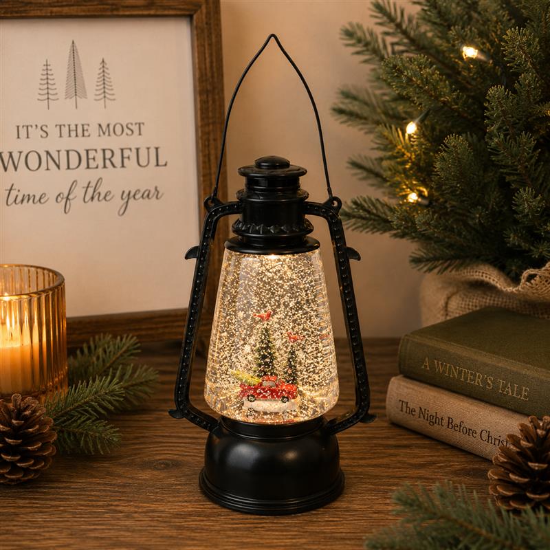 Truck LED Hurricane Snowglobe