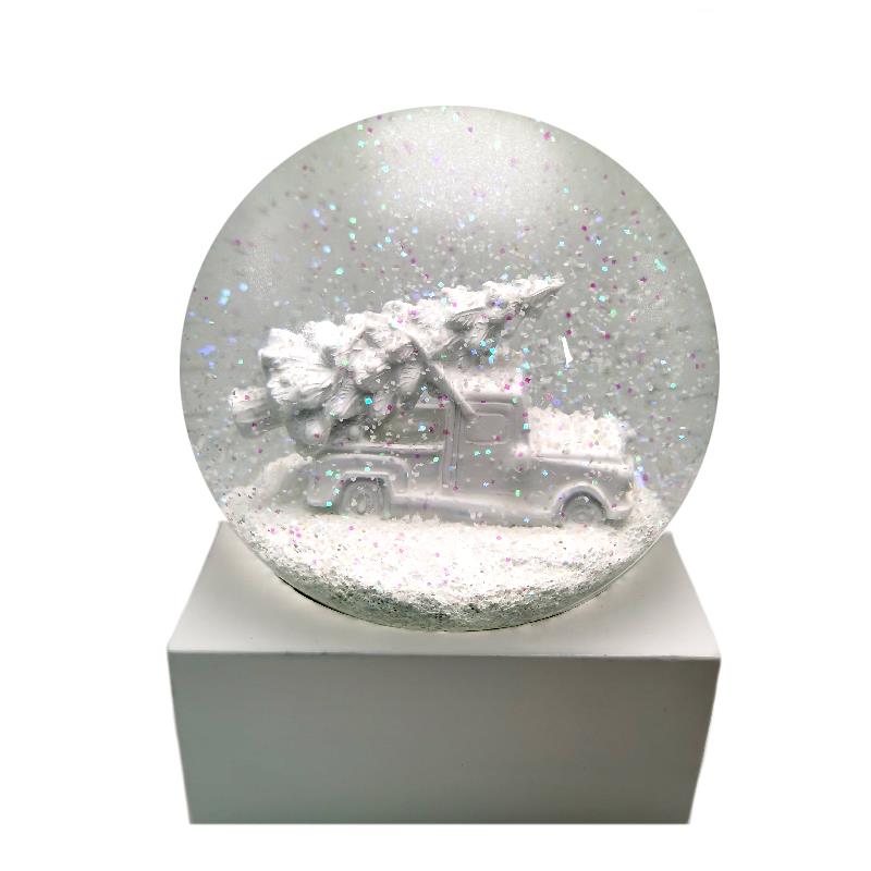 Vintage Truck Snowglobe LED