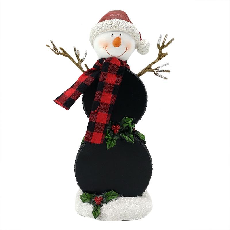 Hockey  Puck Snowman