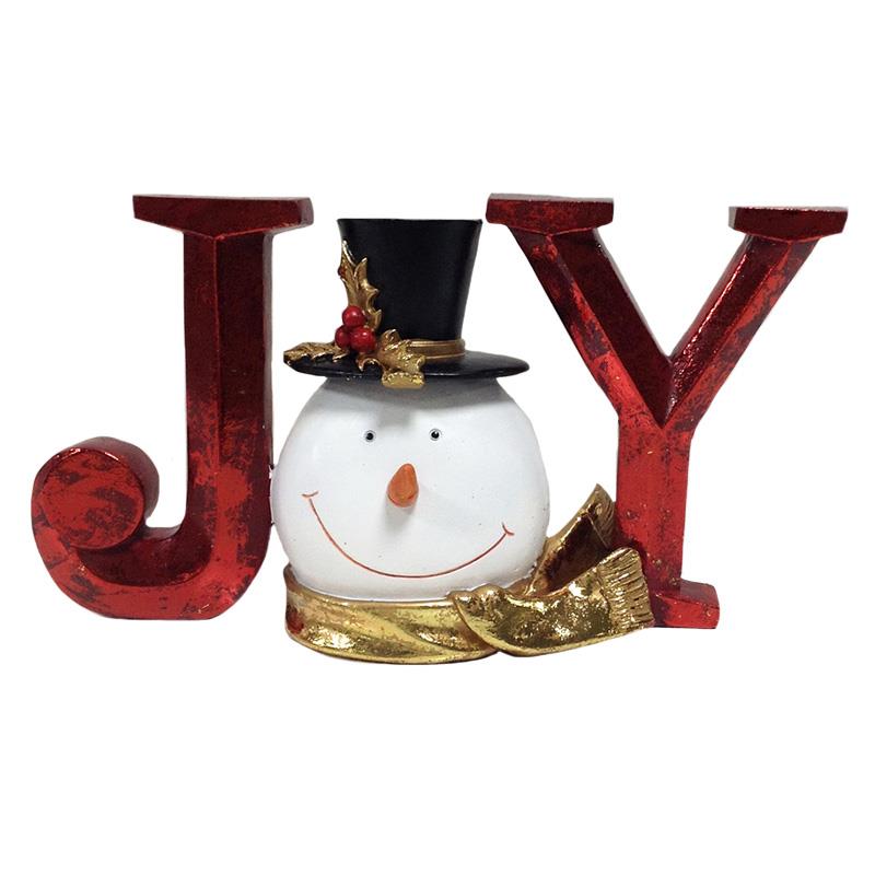 Snowman Joy Sign