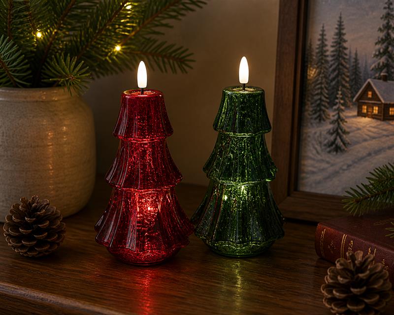 2 Asst LED Tree