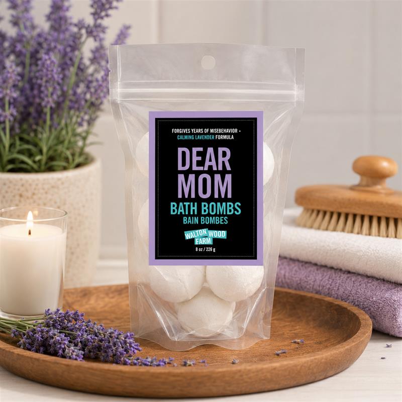 BATH BOMB - DEAR MOM