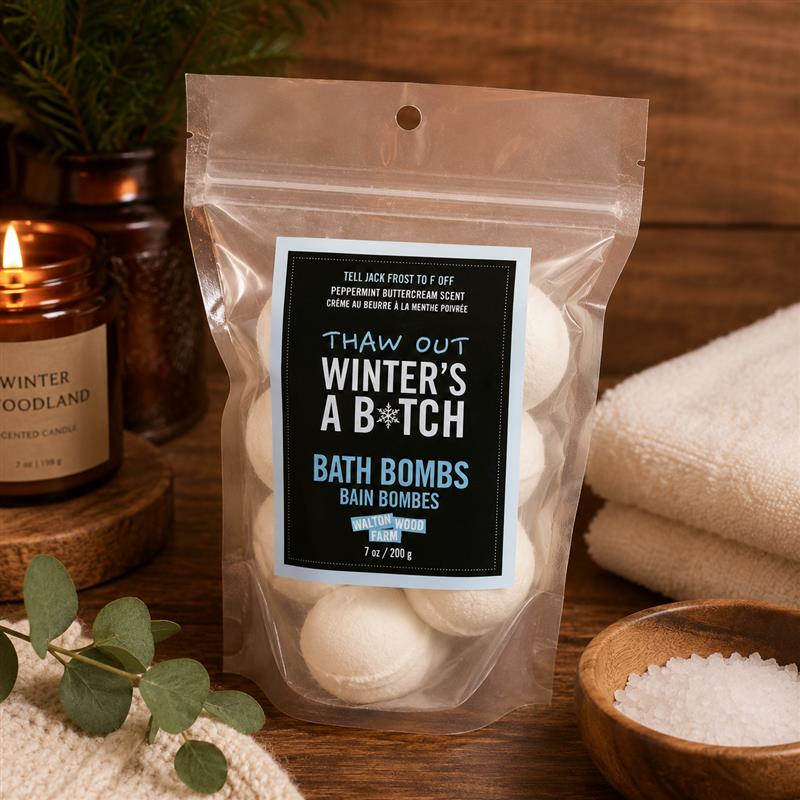 BATH BOMB - WINTER'S A BTCH