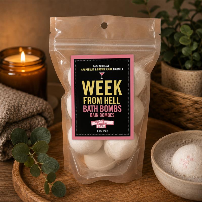 BATH BOMB - WEEK FROM HELL