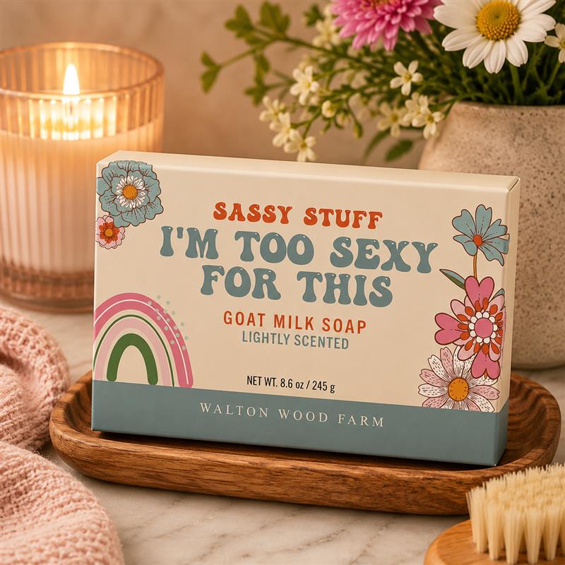 SOAP BAR- IM TOO SEXY FOR THIS